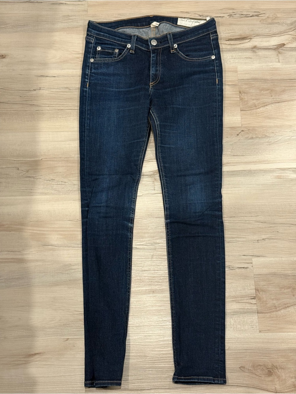 rag & bone Slim Dark Indigo Skinny Jeans